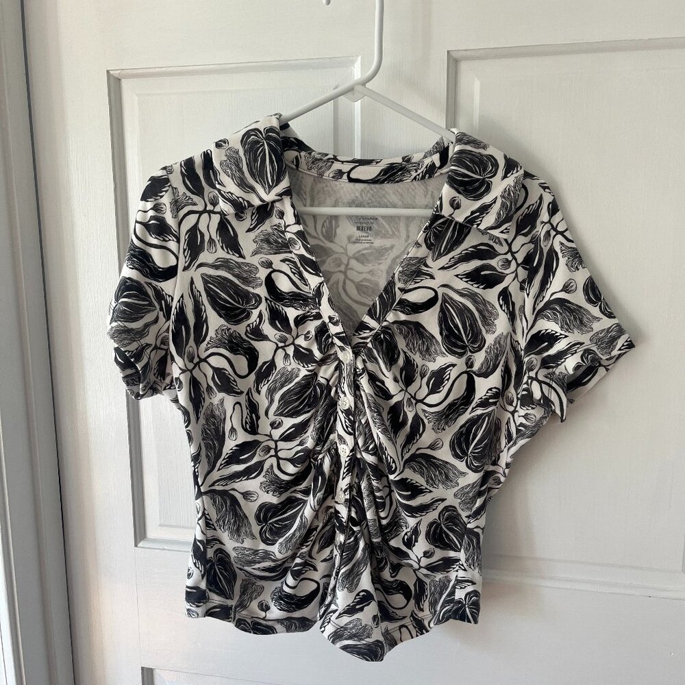 Maeve by Anthropologie Ruched Blouse